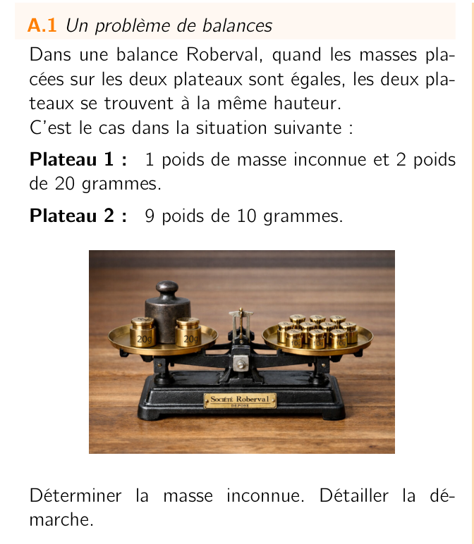 Exercice A.1