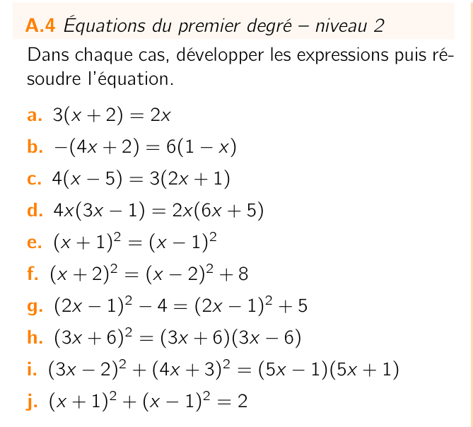 Exercice A.4