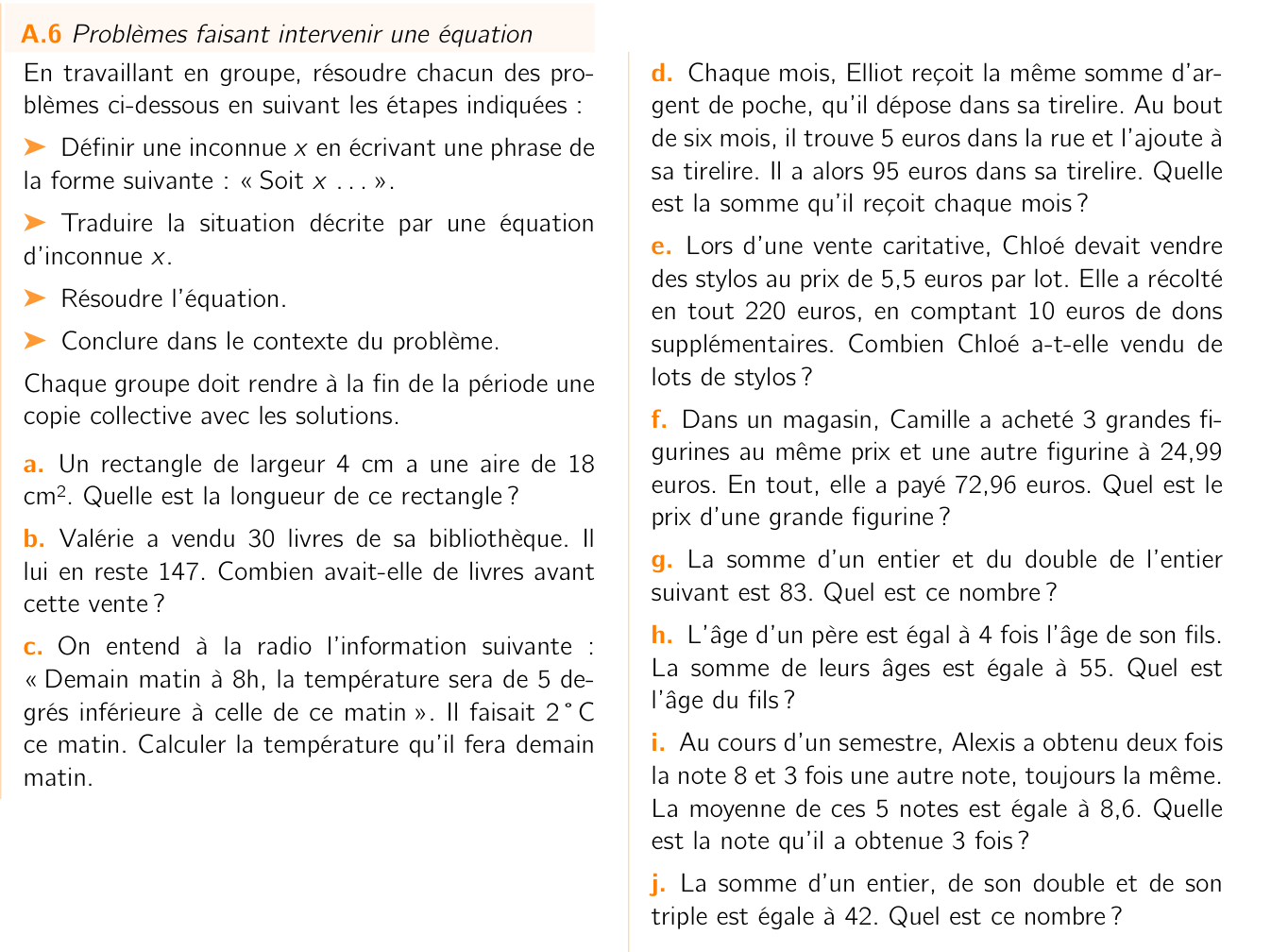 Exercice A.6