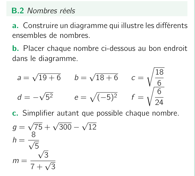 Exercice B.2