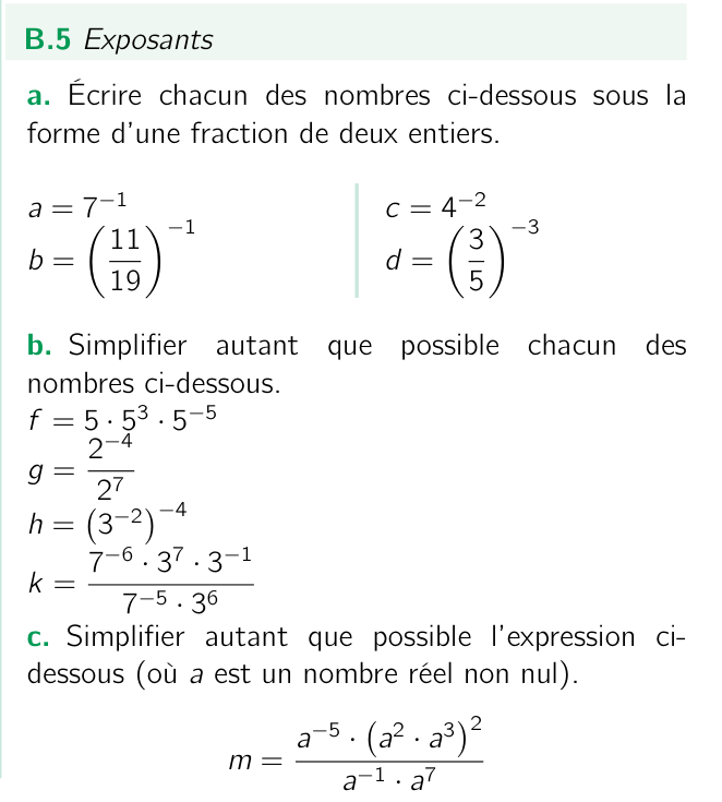 Exercice B.5