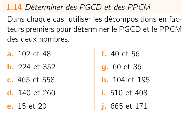 Exercice 1.14