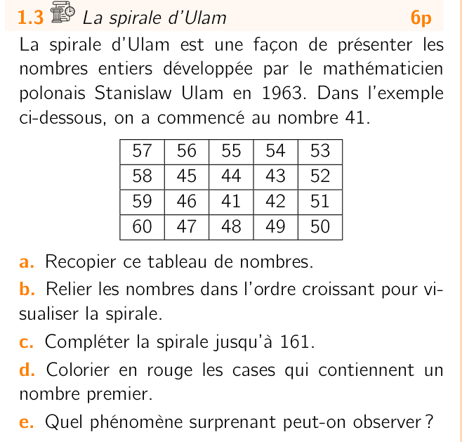 Exercice 1.3