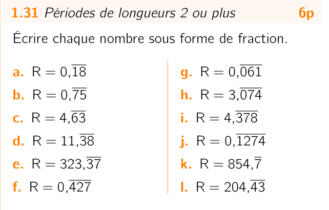 Exercice 1.31