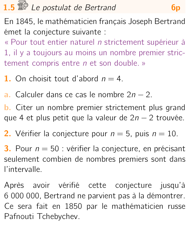 Exercice 1.5