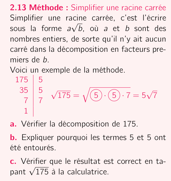 Méthode 2.13