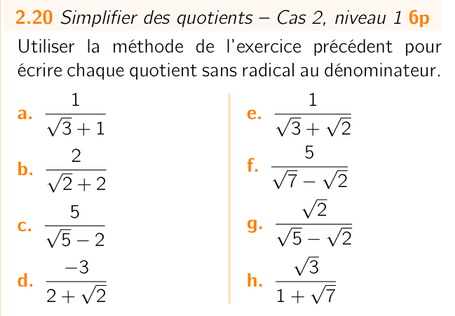 Exercice 2.20