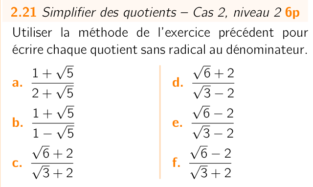 Exercice 2.21