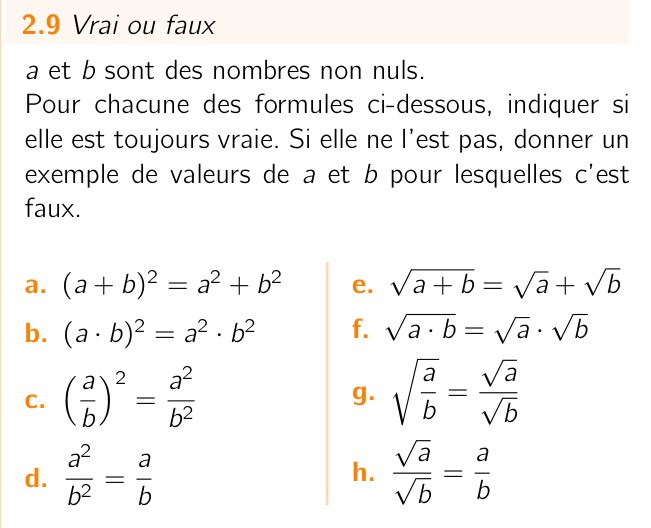 Exercice 2.9