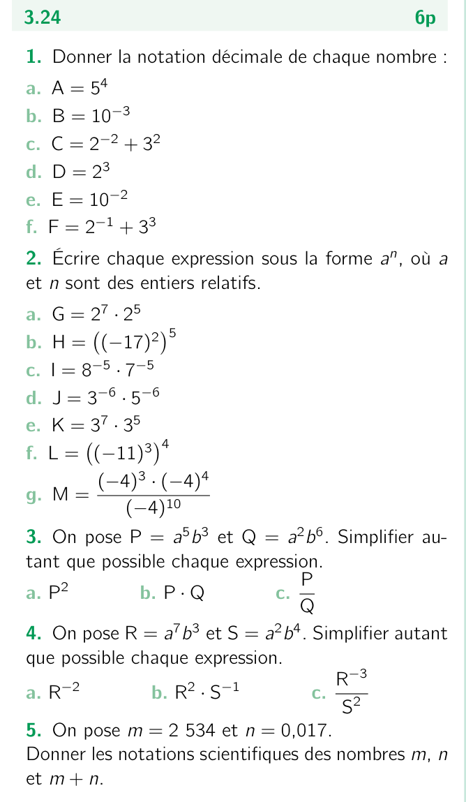 Exercice 3.24