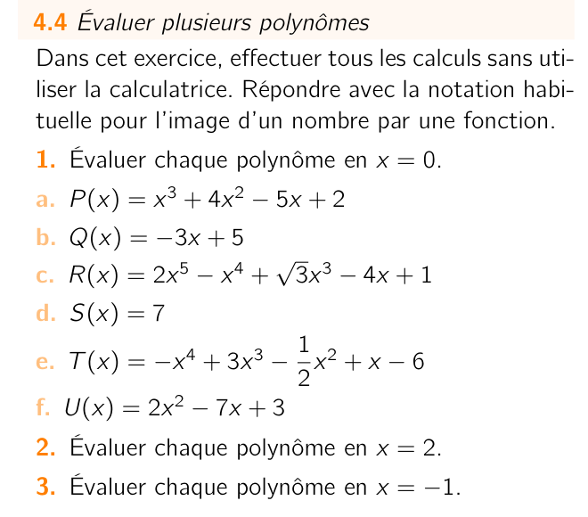 Exercice 4.4