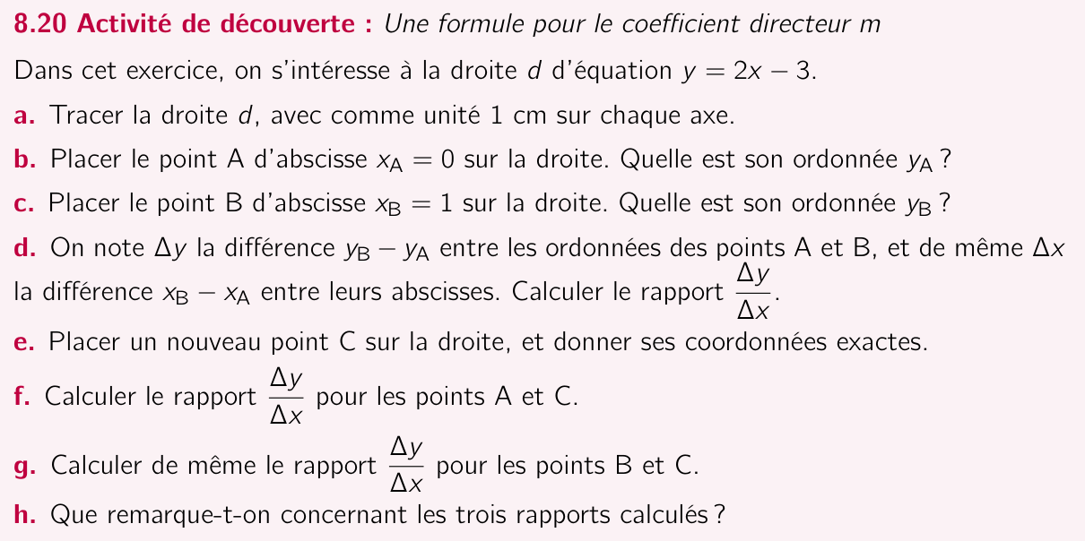 Activité 8.20