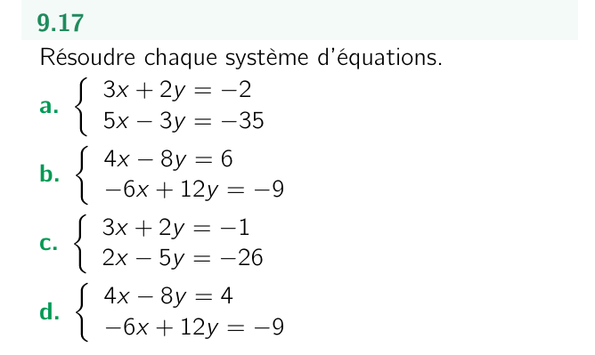 Exercice 9.17