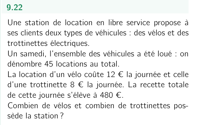 Exercice 9.22
