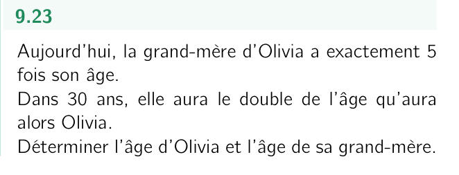 Exercice 9.23