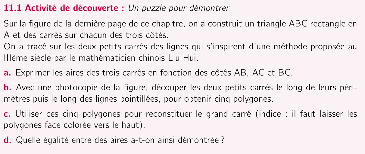 Activité 11.1