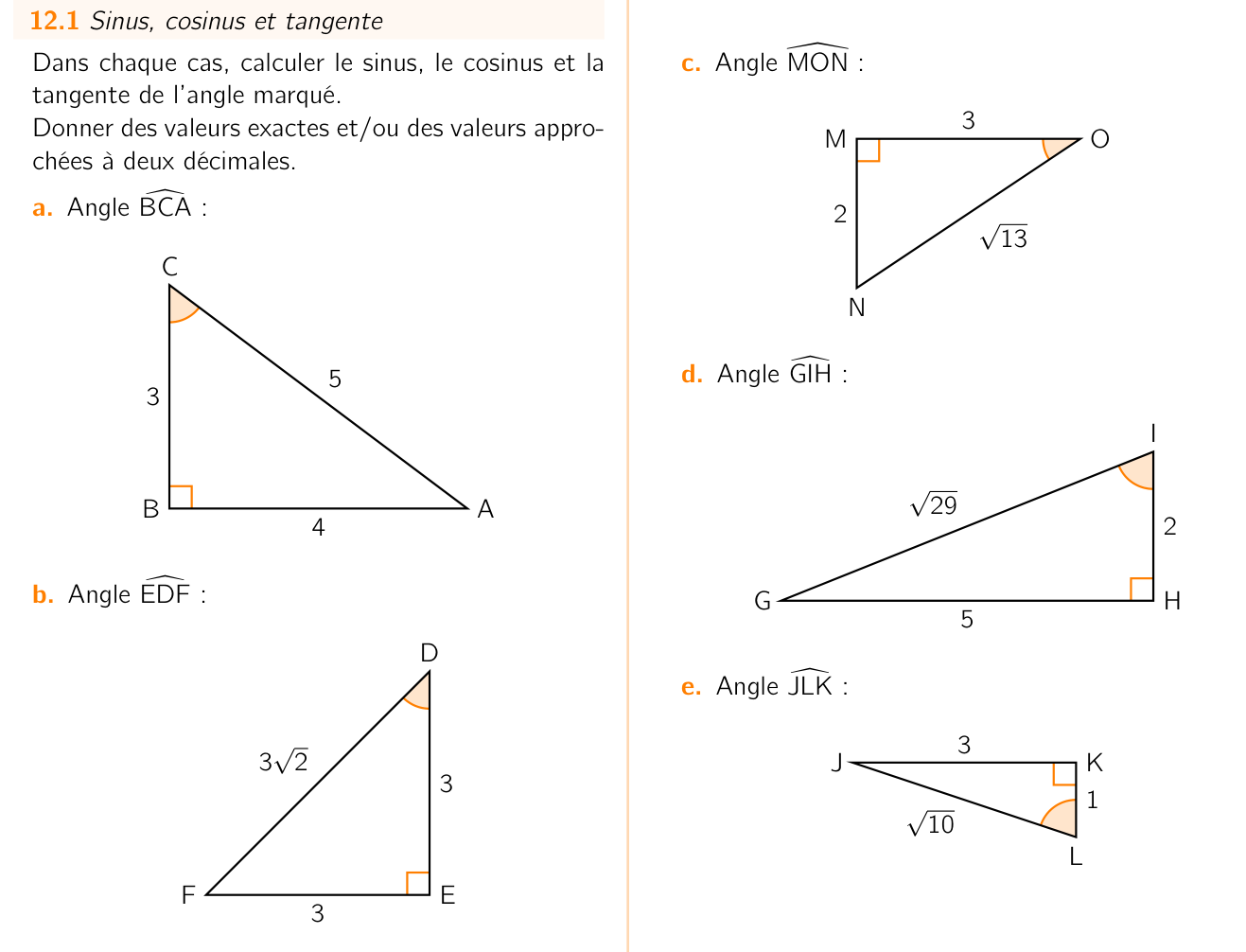 Exercice 12.1