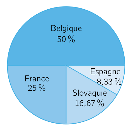 Diagramme circulaire de l'exemple 2