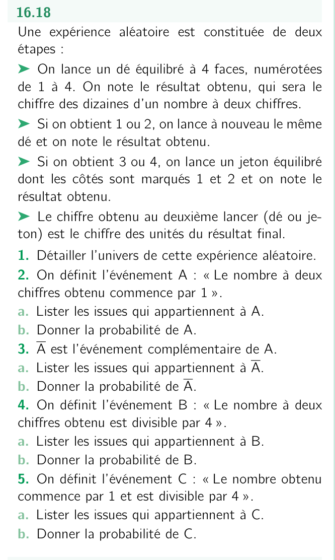 Exercice 16.18